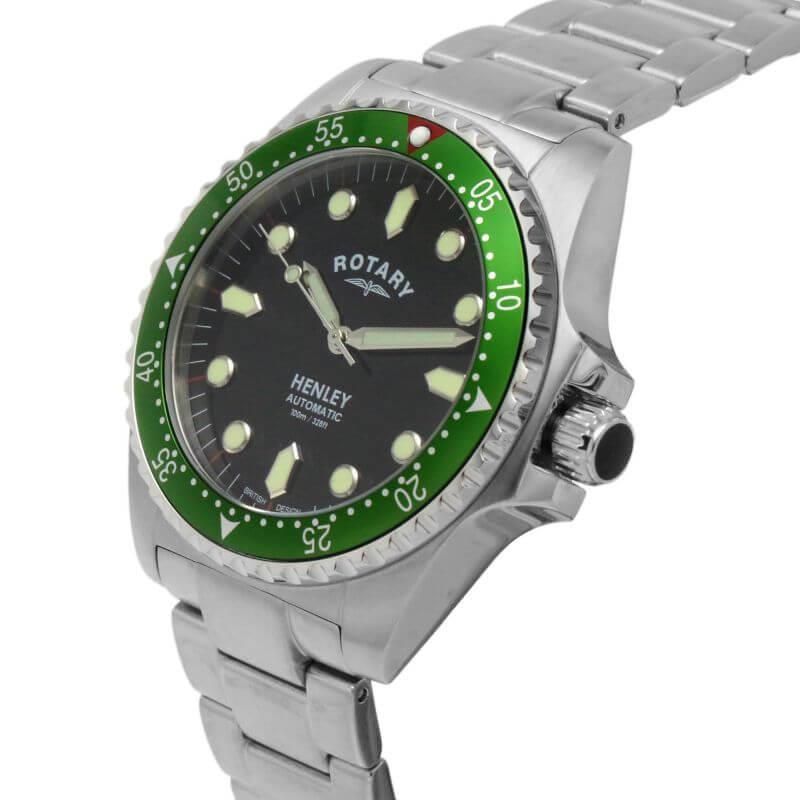 Henley Automatic Black Dial Gents Watch