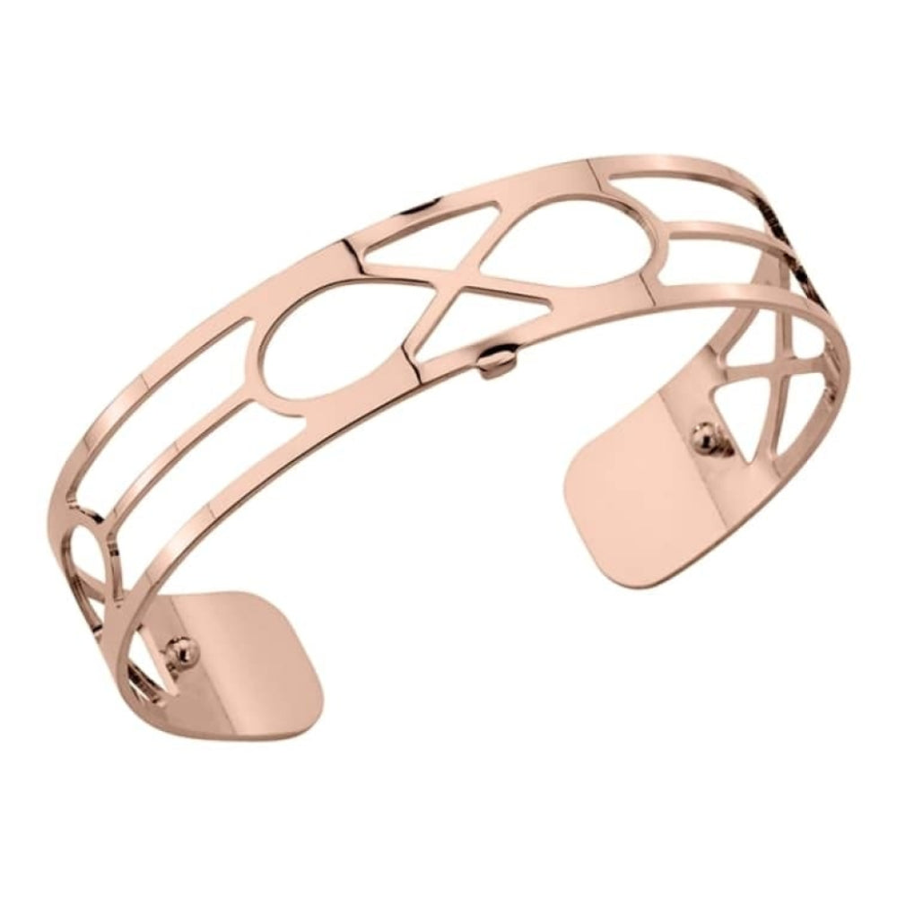 Rose Gold Plated Infinite Patthern 14MM Cuff
