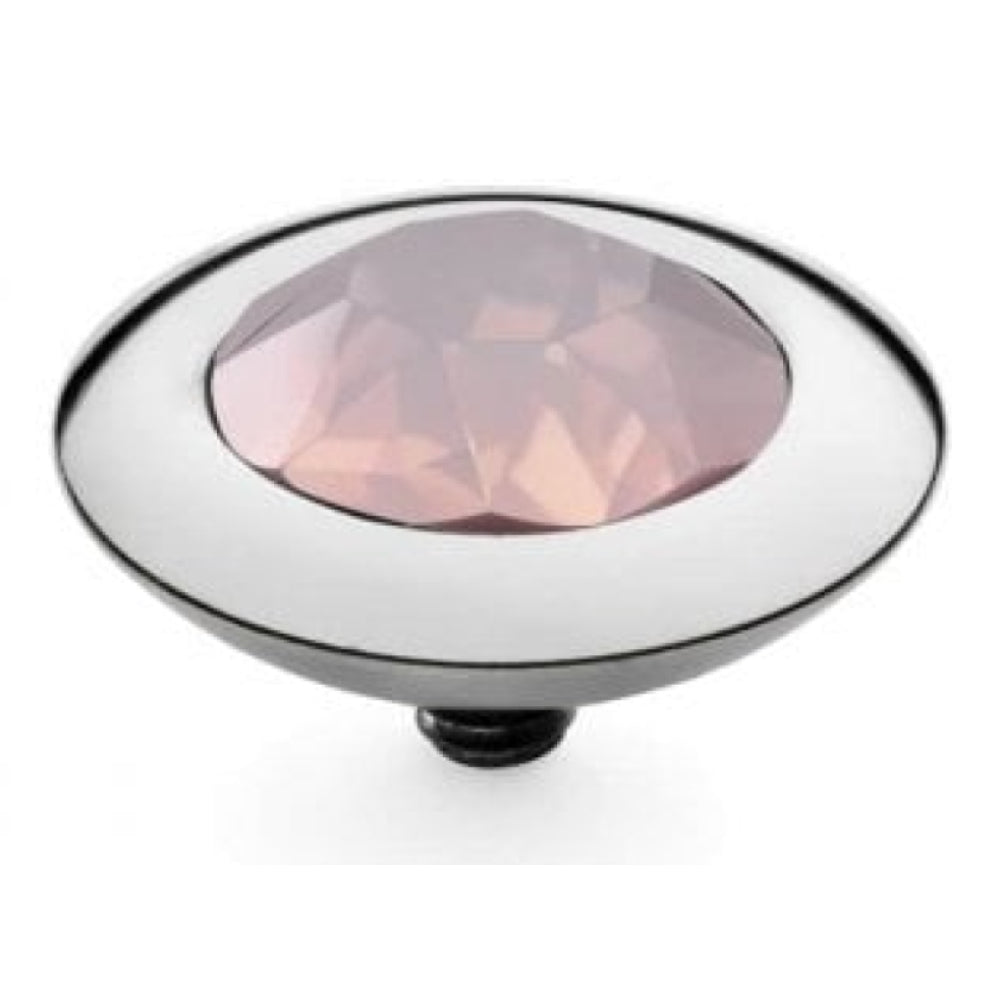 Famosa Silver 13mm Tondo Ring Top Rose Water Opal