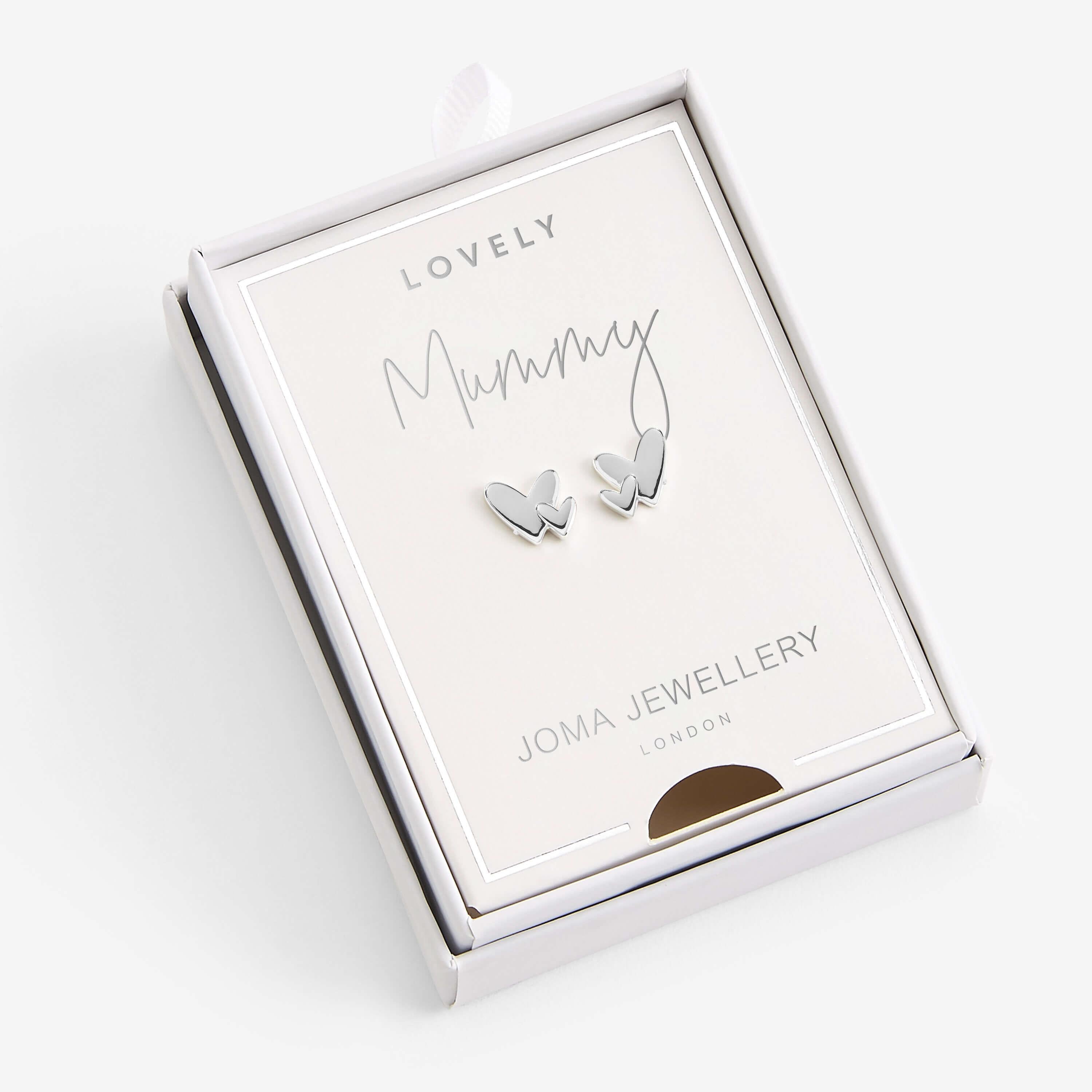 Treasure The Little Things | Lovely Mummy | Silver | Earring Box
