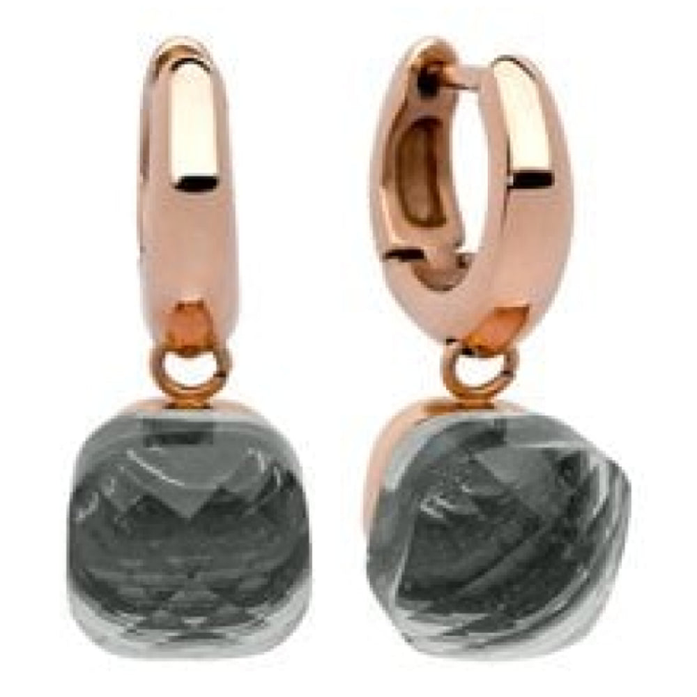 Creole "Firenze" Big (Rg/P) Smoke Earrings
