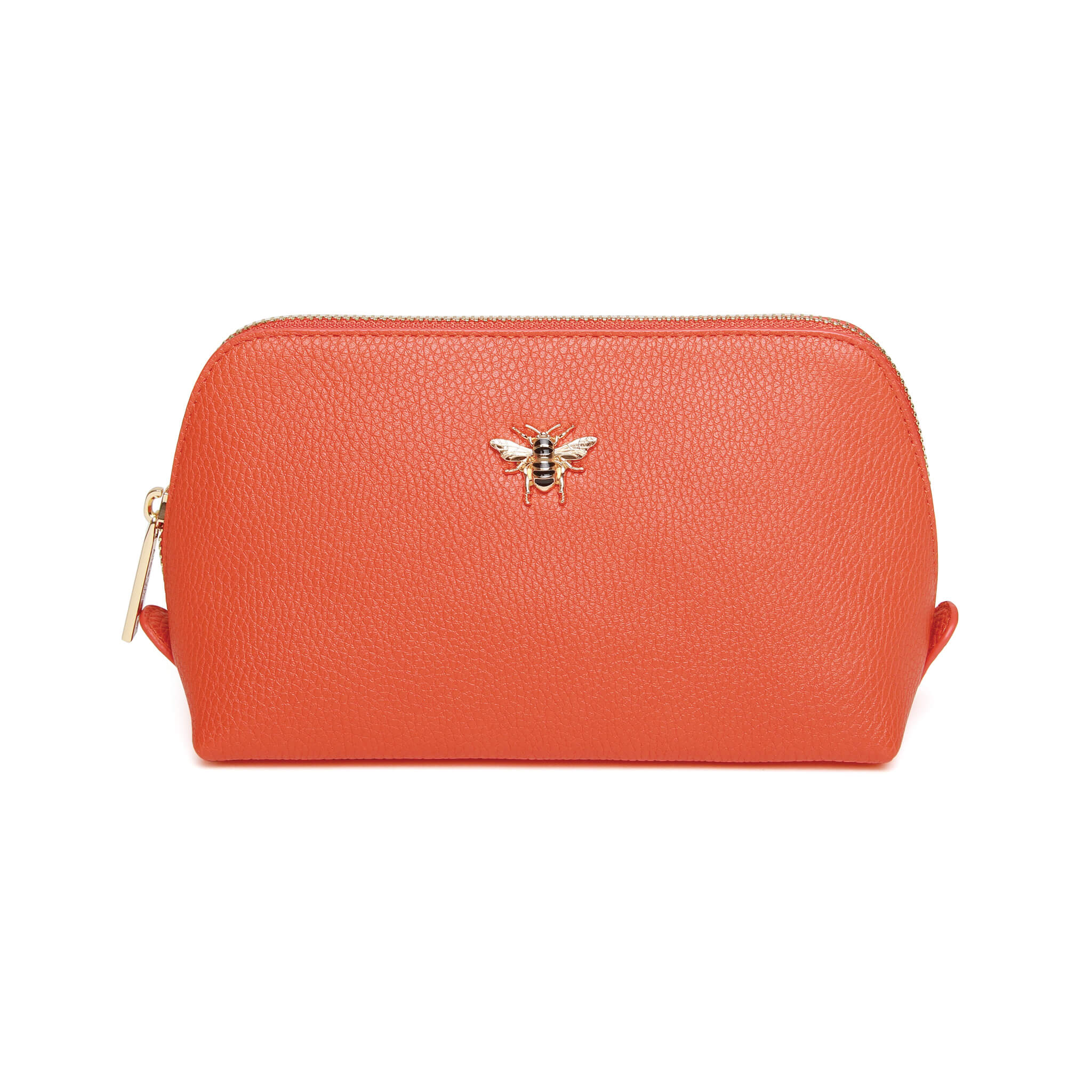 Small Beauty Case/Makeup Bag In Orange