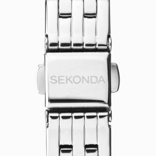 Charlotte Silver Dial With Silver Case & Alloy Bracelet Strap Ladies Watch