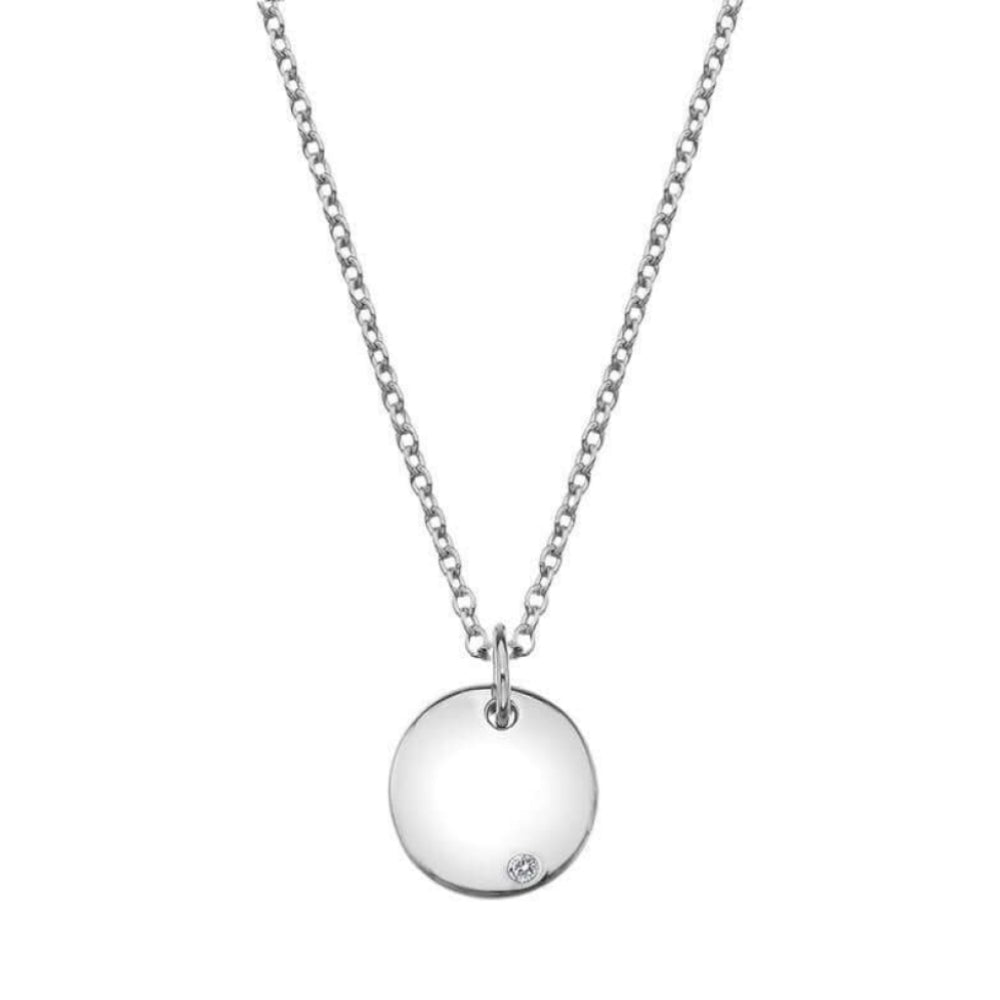 Thoughtful Circle Pendant