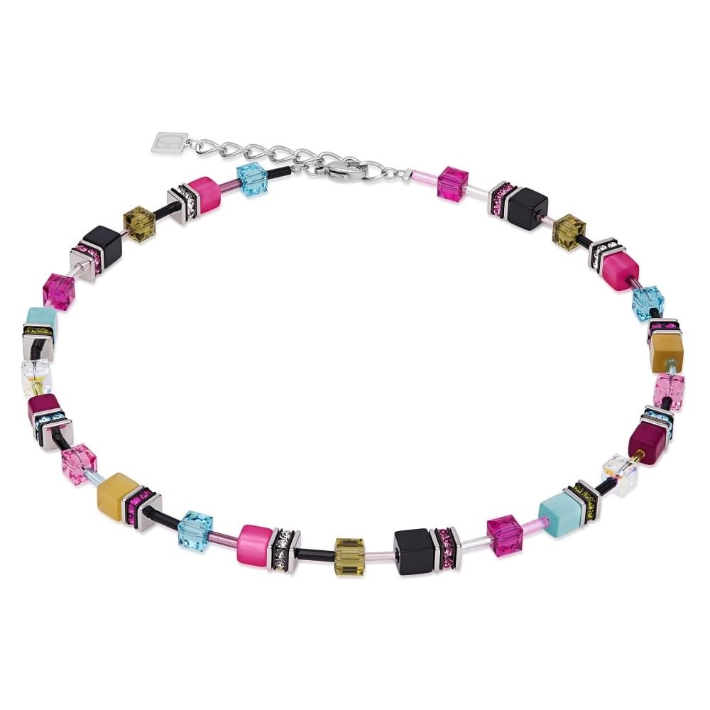 Ladies' Multicolour Romantic Necklace Featuring Swarovski Elements