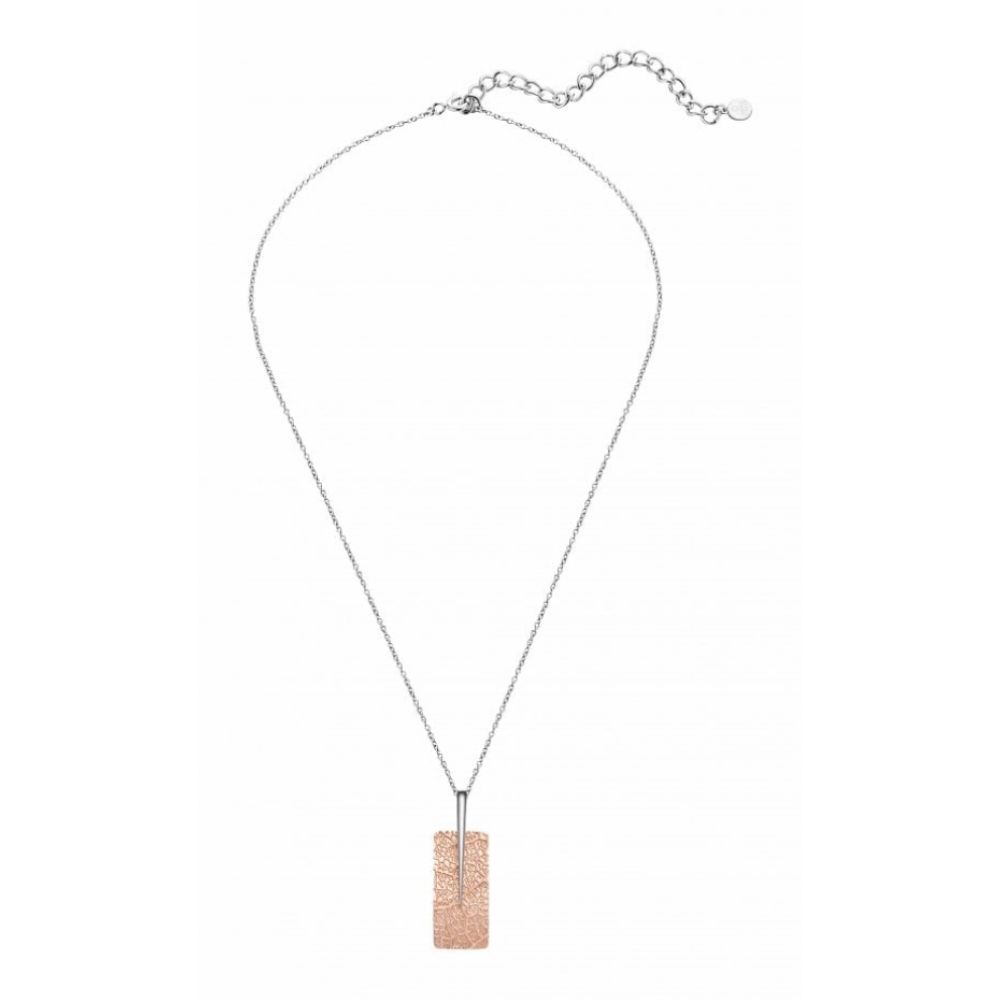 LEAF Pendant Rose Gold With Chain