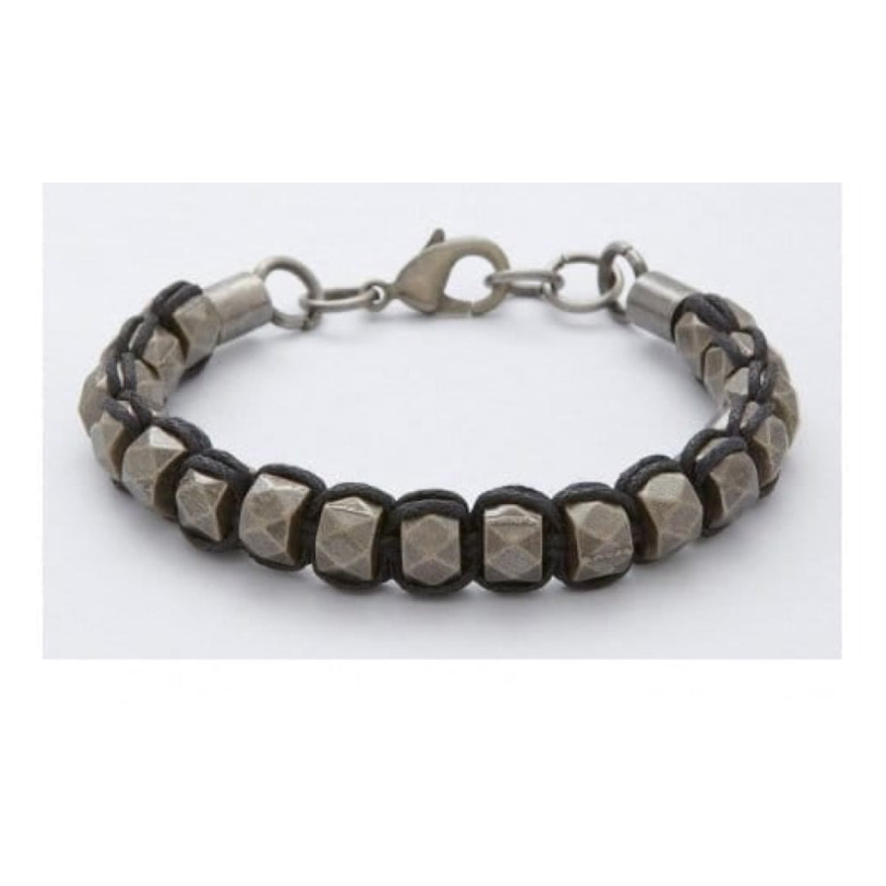 Gents Nugget Brass Bracelet
