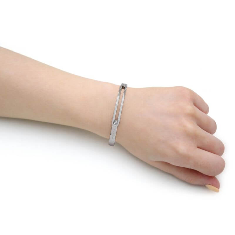 Minimal Steel Bangle