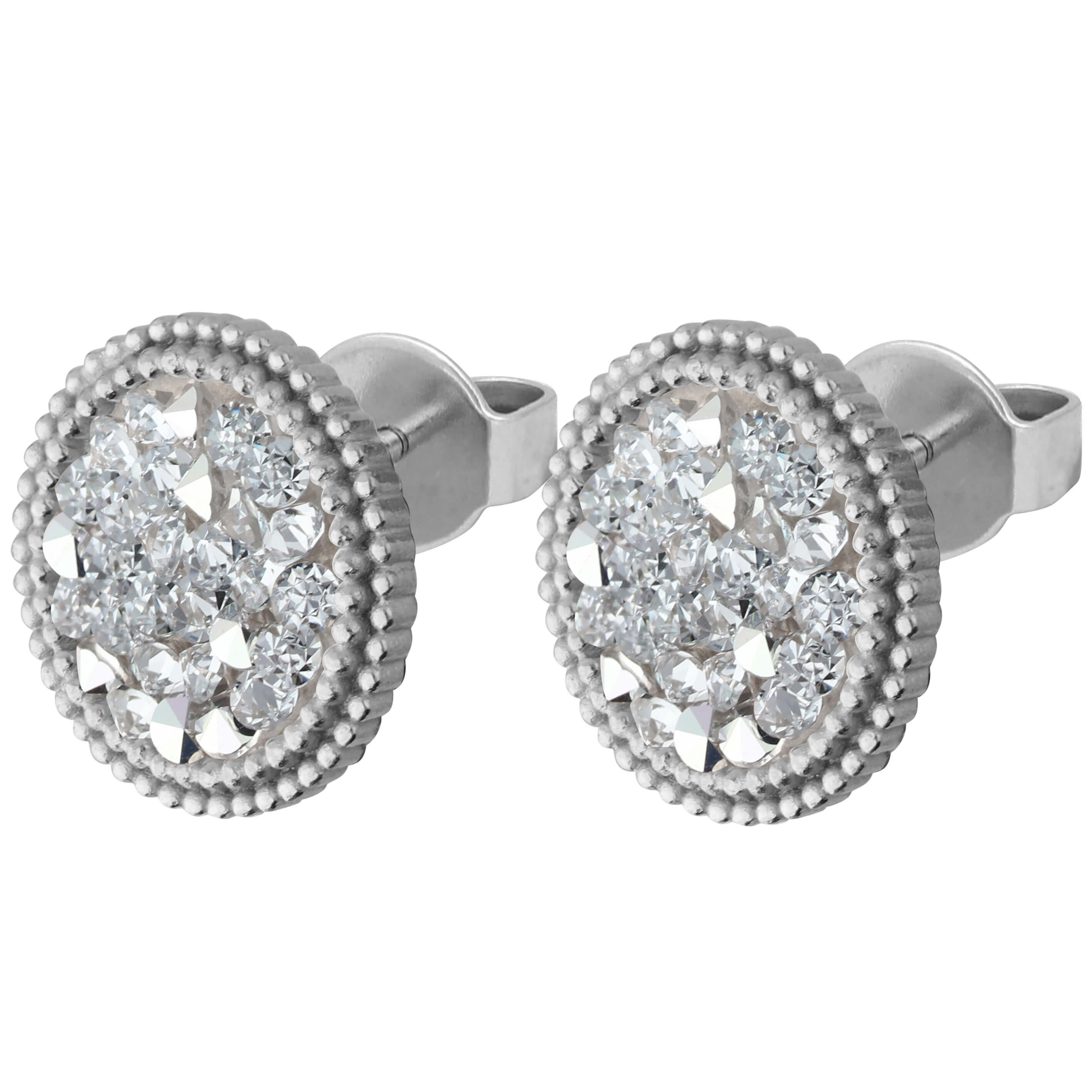 Fabero Flat (S/P) 15mm Comet Argent Light Stud