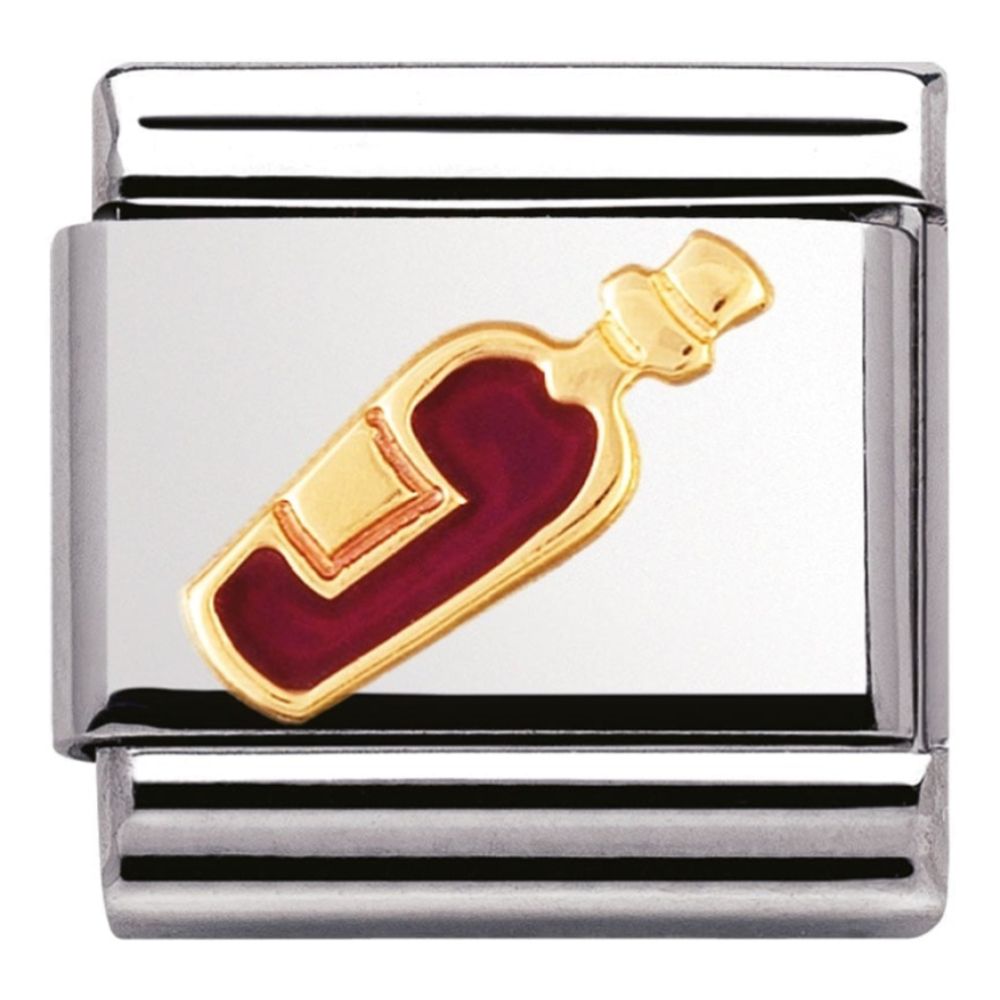 Classic Red Wine Bottle Link