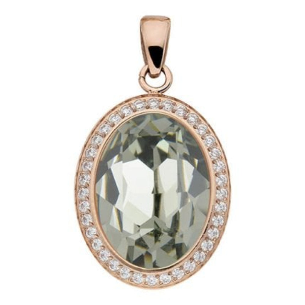 Pendant Tivola Deluxe Black Diamond Crystal Big RG