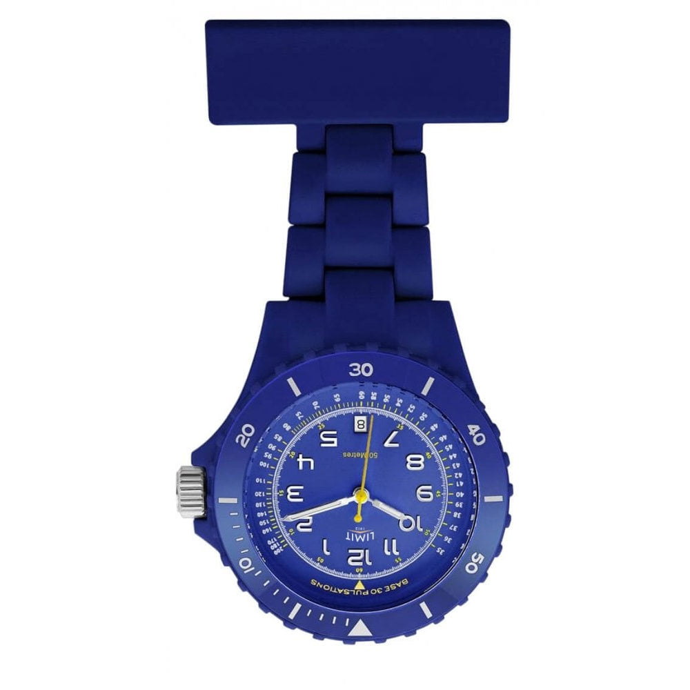 Blue Resin Nurse Fob Watch