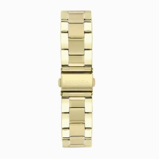 Taylor Green Dial & Gold Tone Bracelet Strap Men's Watch