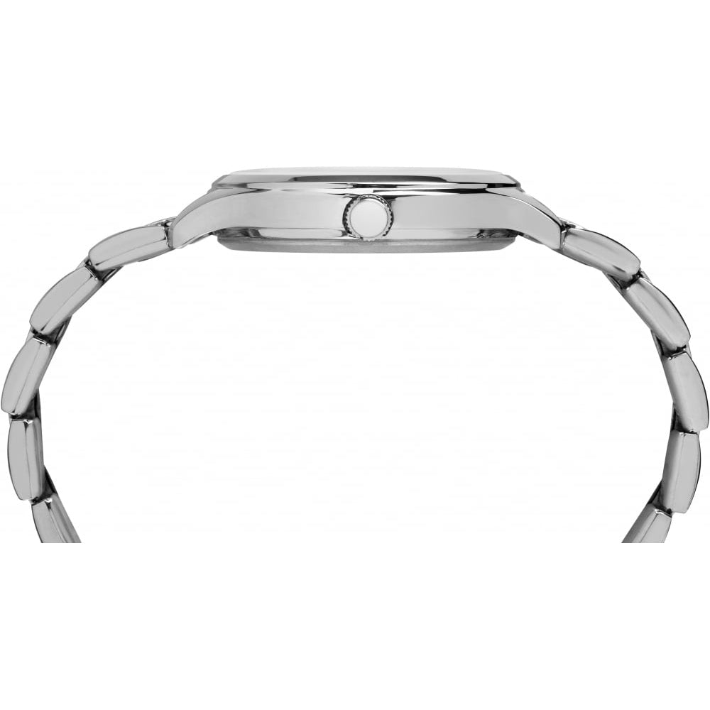 Womens Trend 36mm Silver-Tone Case/ Bracelet