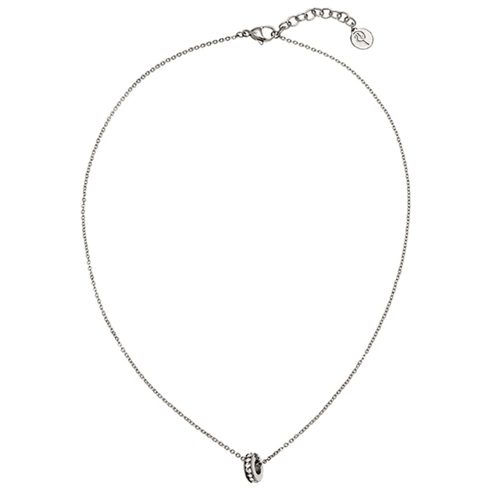 Isa Necklace Short Steel