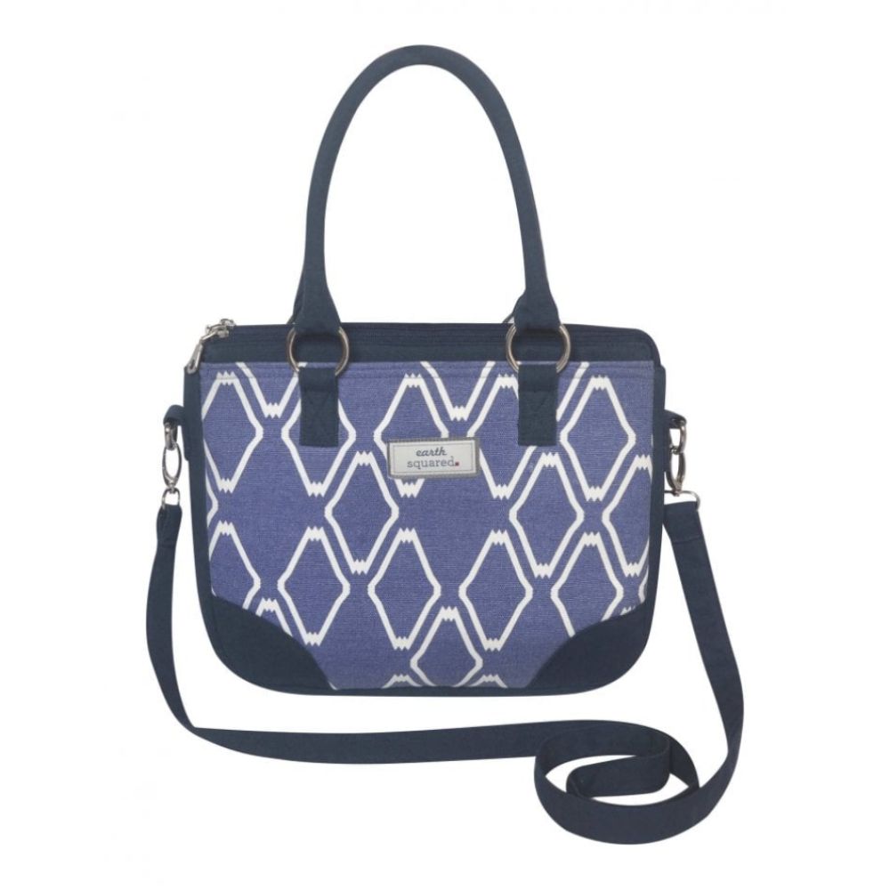 Blue Canvas Saskia Bag
