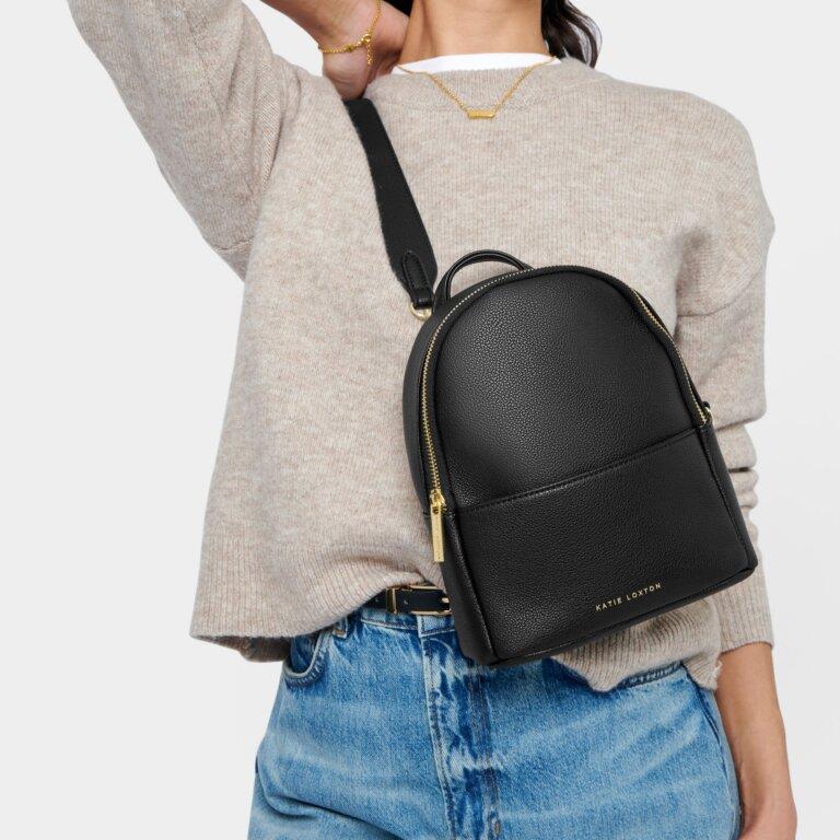 Mika Small Backpack - Black