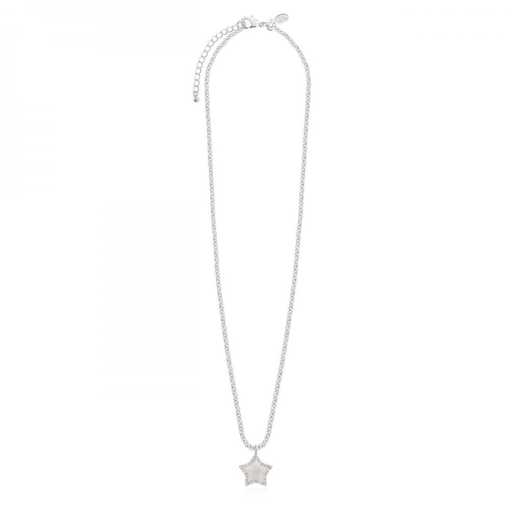 Pearlina | Silver | Mother Of Pearl Star | Necklace | 46cm + 5cm Extender