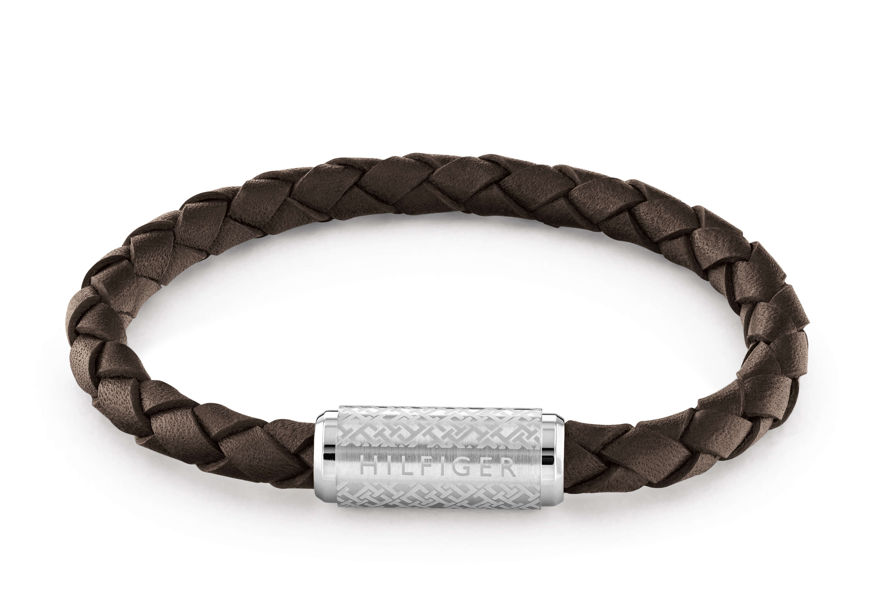 Light Brown Braided Gents Bracelet