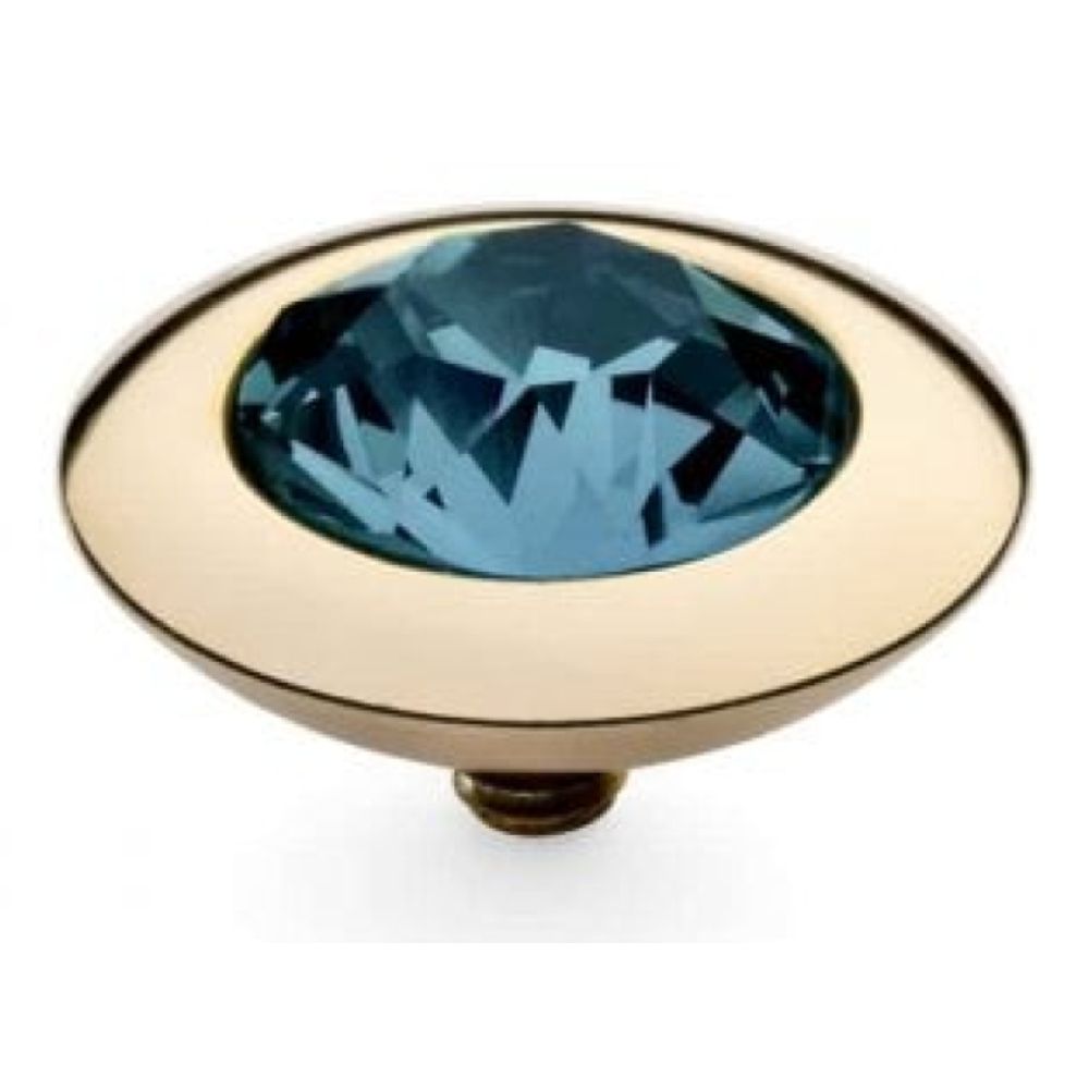 Famosa Gold 13mm Tondo Ring Top Montana