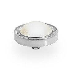 CANINO Deluxe (S/P) 10.5mm White Pearl Ring Top