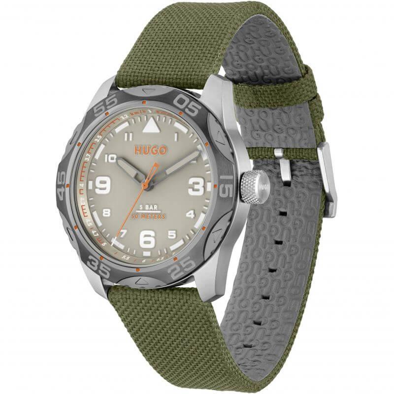 #TREK Military Green Strap Gents Watch