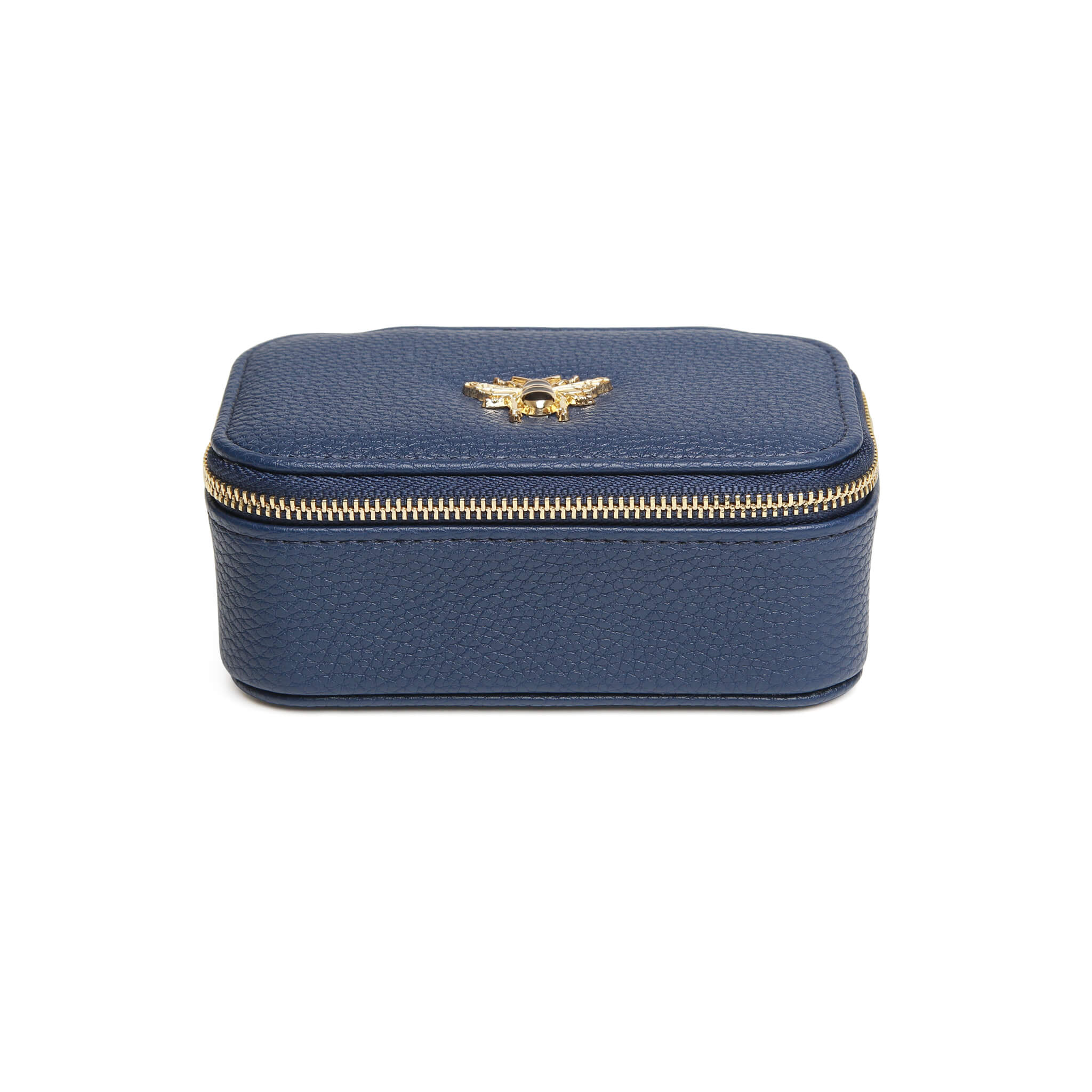 Mini Jewellery Box In Navy