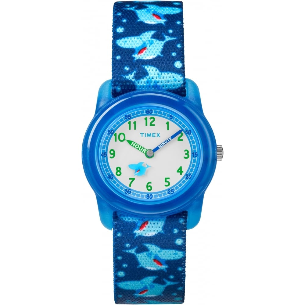 Youth Analog 28mm Blue Strap Sharks