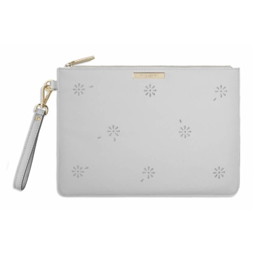 Beautiful Blossom Gray Pouch