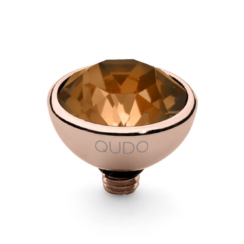 BOTTONE (RG/P) 10mm Light Smoked Topaz Top