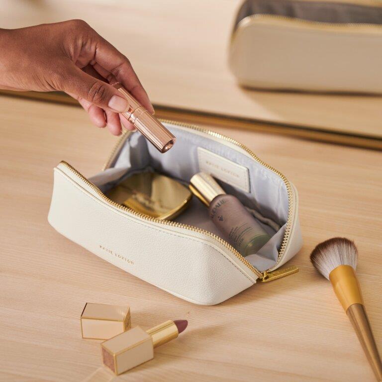 Small Make Up Bag - Off White