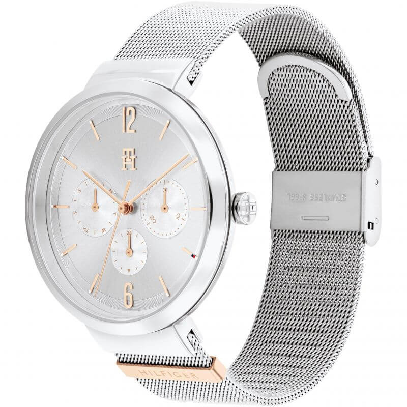 Lidia Silver Mesh Bracelet Watch Ladies Watch