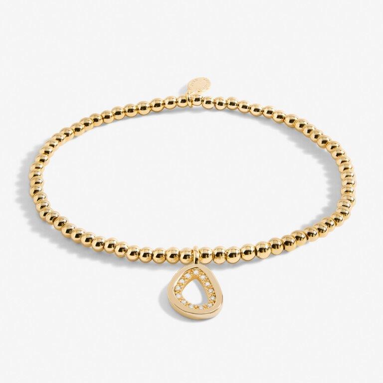 A Little 'Fearless' Gold Plated Bracelet