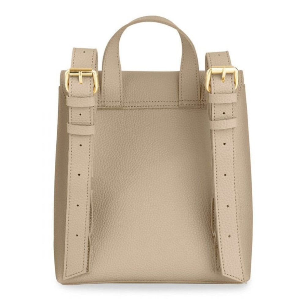 Bailey Backpack | Taupe | 24 X 20 X 11cm