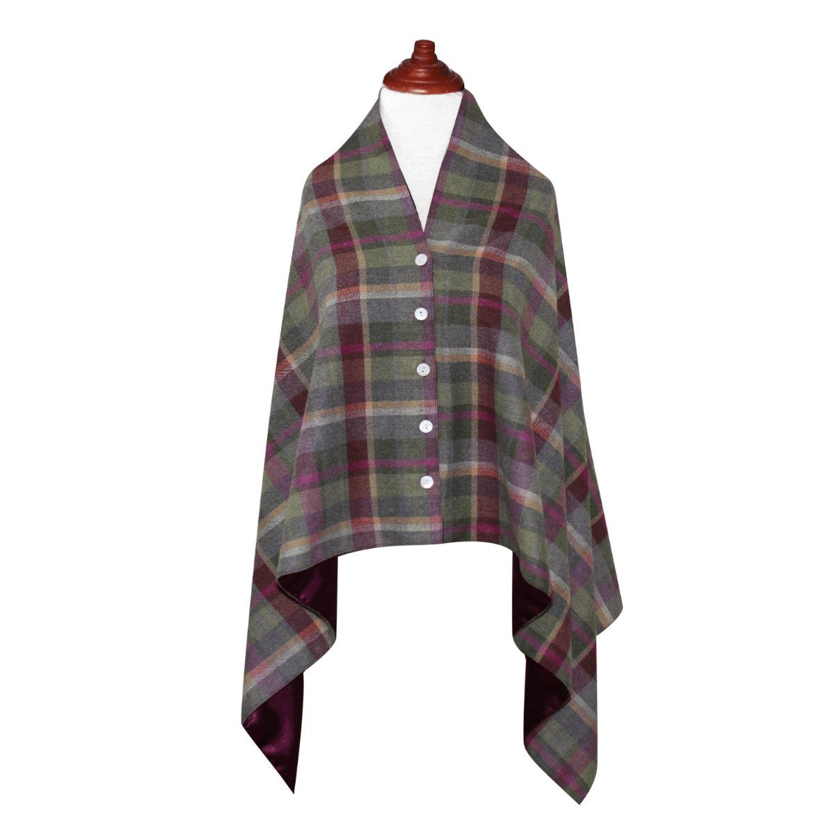 Clover Tweed Wrap
