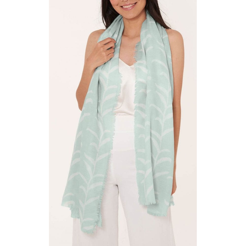 Sentiment Scarf | Life Is Beautiful | Sage | 184 X 86cm