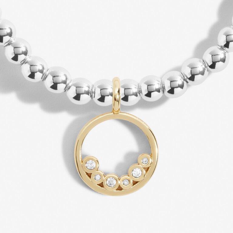 A Little 'Courage' Silver & Gold Plated Bracelet