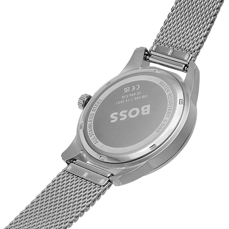 Sophio Blue Dial Steel Mesh Bracelet Gents Watch