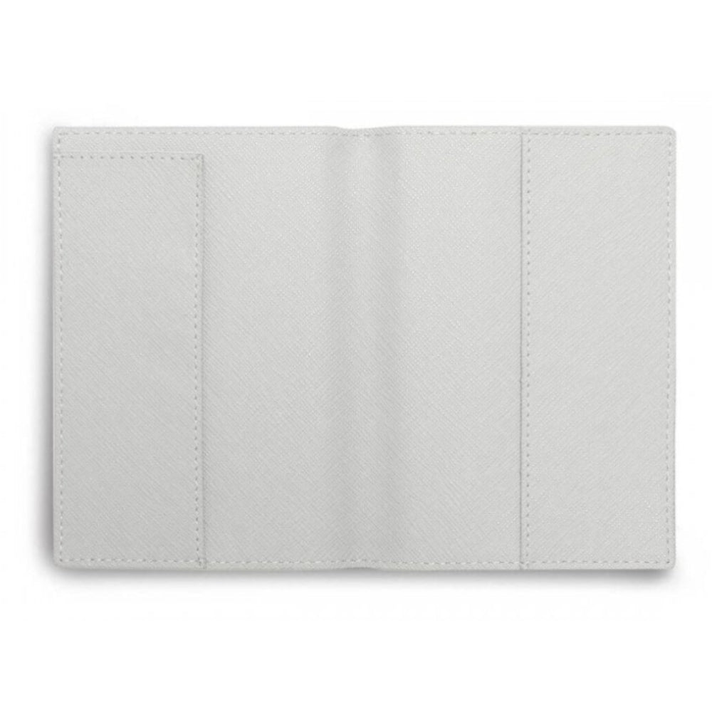 Baby Passport Holder - Little Adventures - Pale Grey - 14.5x10x0.8cm