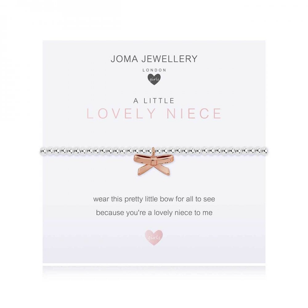 Children's A Little | Lovely Niece | Silver | Bracelet | 15.5cm Stretch