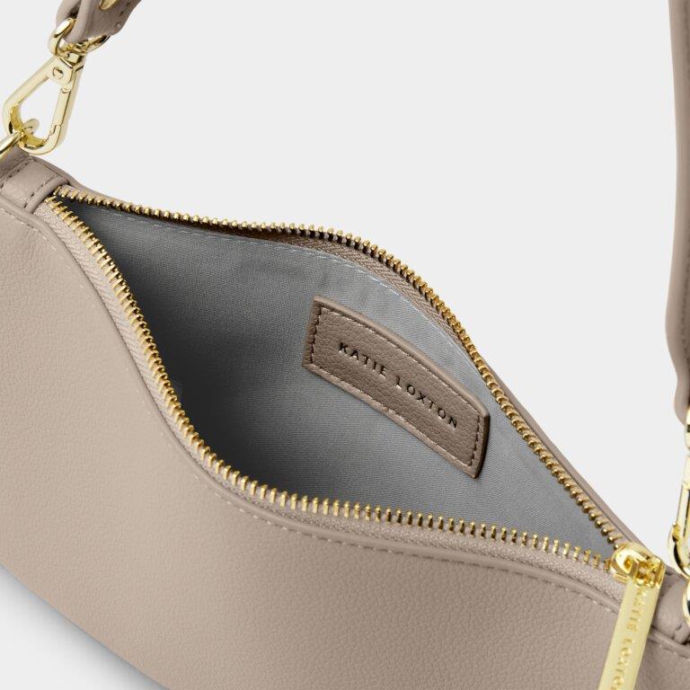 Reya Small Shoulder Bag - Light Taupe