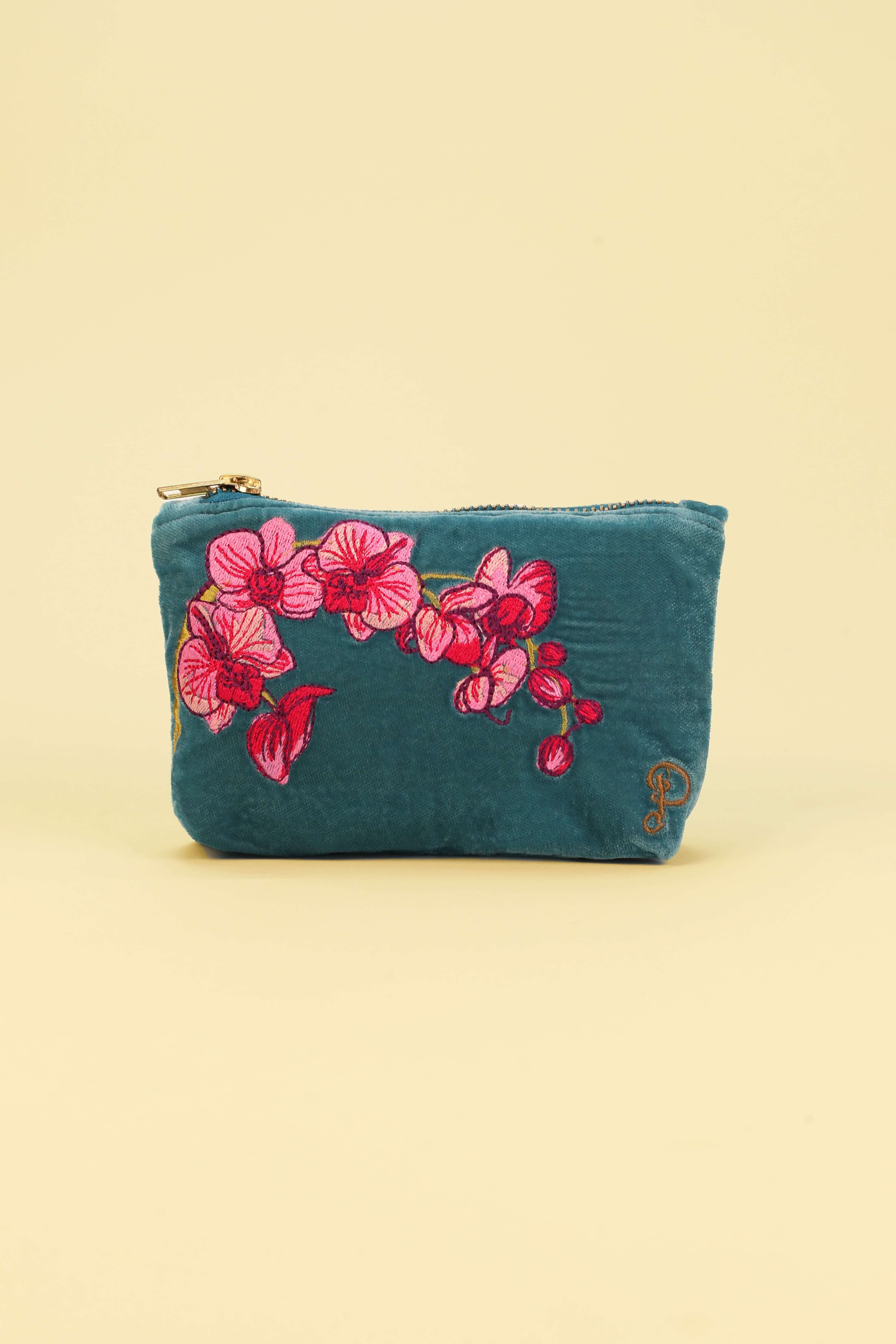Spring Orchid Mini Pouch