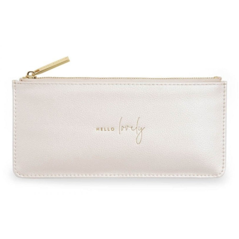 Secret Message Purse | Hello Lovely | Dusty Pink | 12 X 23cm