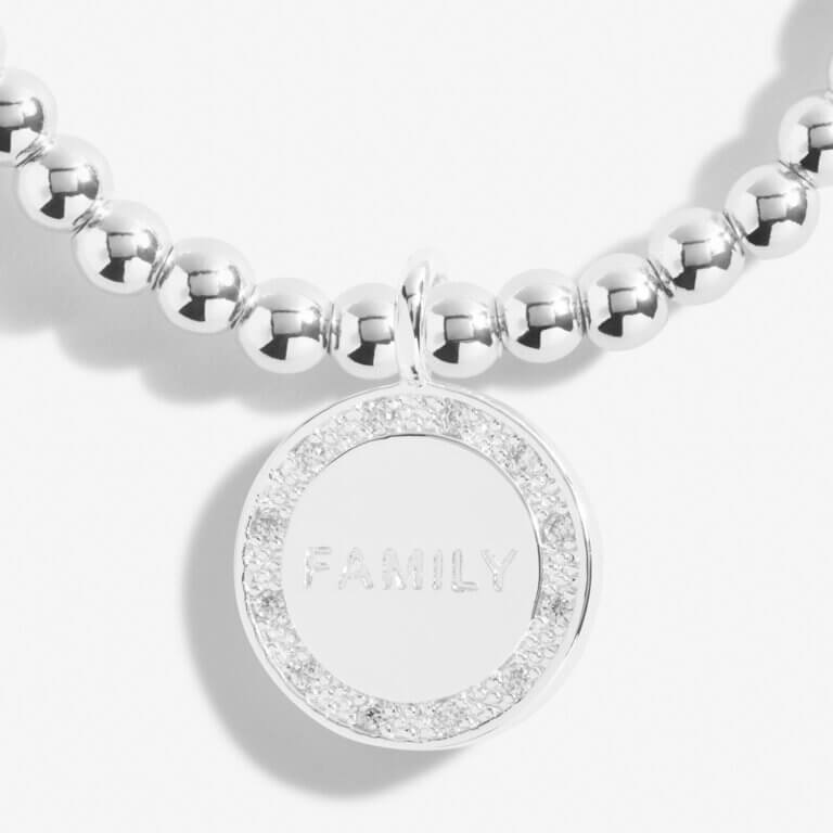 Celebration Set | Forever Family | Silver | Set Of 3 Bracelets | 17.5cm Stretch