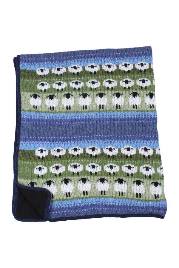 Flock Of Sheep Throw