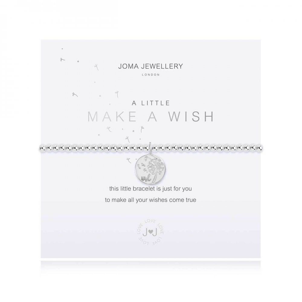 A Little | Make A Wish | Silver | Bracelet | 17.5cm Stretch