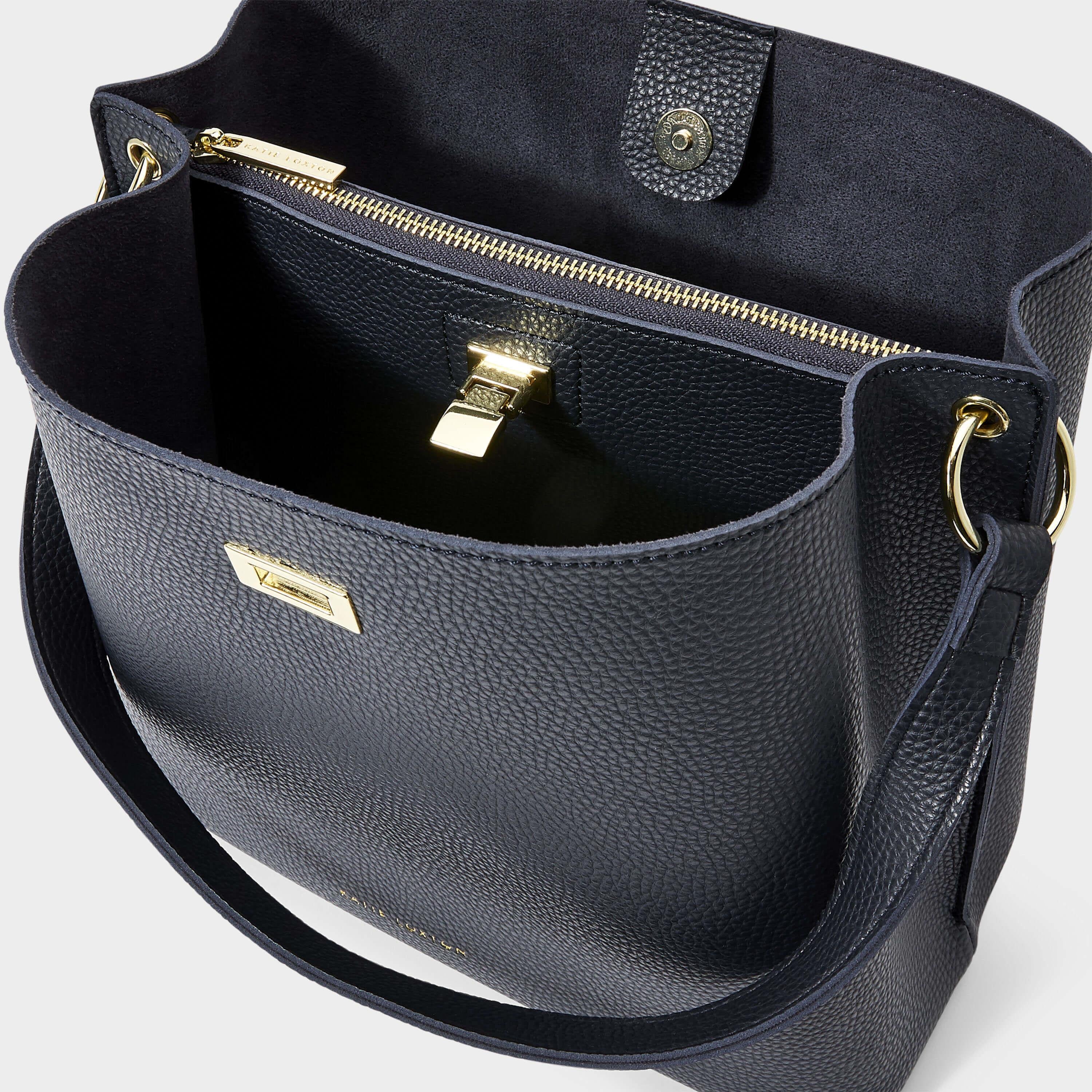 Reese Shoulder Bag | Navy | 28 X 29 X 15cm