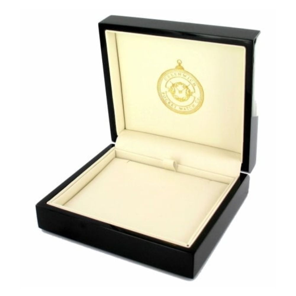 The Savoy - Sterling Silver Half Hunter Patterned Pocket Watch