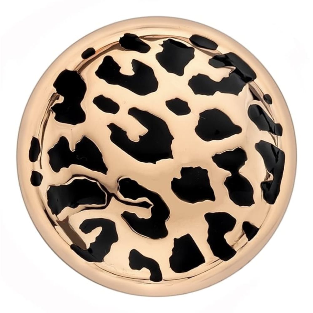 Leopard Rose Gold Plate Coin - 25mm