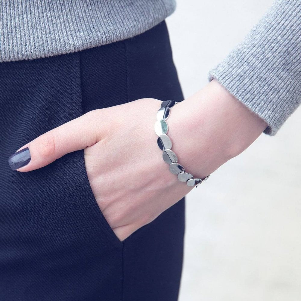 Pebble Bracelet Steel